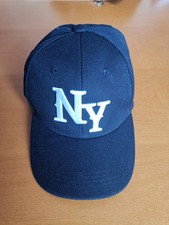 Cappello nuovo regolabile NY nero e bianco nuovo