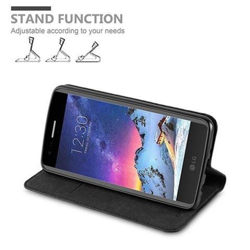 Custodia per LG K8 2017 Portafoglio Cover Ecopelle Magnetica Libro - Foto 5 di 7