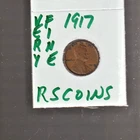 1917    VERY FINE   LINCOLN CENT   VERY FINE  1917  /  RS COINS #40F  FREE SHIP