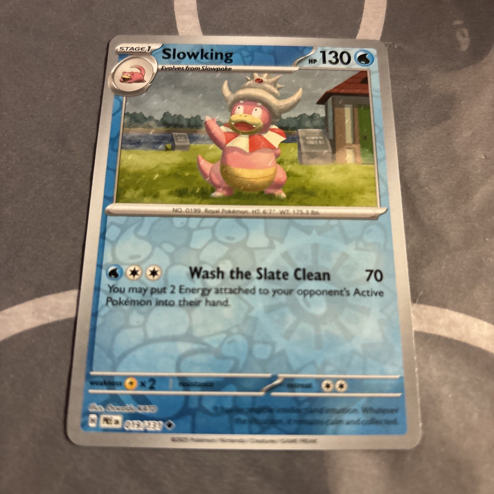 Slowking Reverse Holo Uncommon SV: Prismatic Evolutions 019/131 NM
