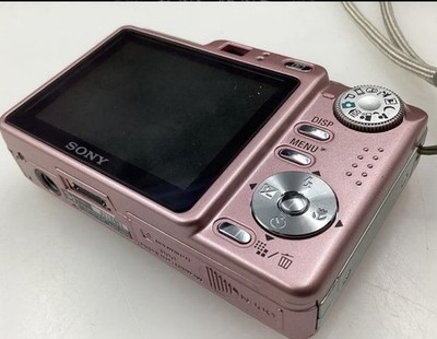 Sony Cyber-shot DSC-W55 Pink Digital Camera w/ Case & Charger