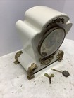 Antique Waterbury Clock - White Enameled Metal; Patented Nov 1, 1881 — photo 4