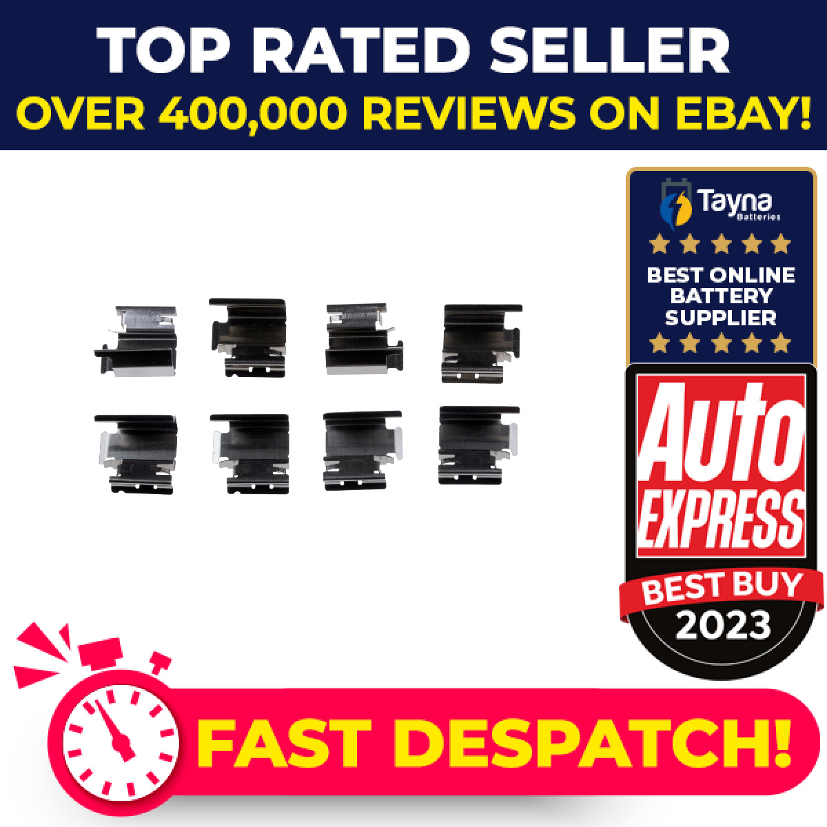 Brake Pad Fitting Kit Front ADT348600 Blue Print BRKFITTINGKIT152 Quality New