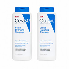 2x CeraVe Gentle Hydrating Shampoo 12oz Ceramides & Niacinamide Sulfate-Free UK