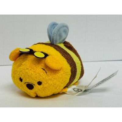 Disney Store Winnie the Pooh 3.5'' Yellow Bumble Bee Tsum Tsum Stuffed Plush Toy