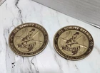 2 Vintage Schlitz Beer Tip Trays Sign Bar Brewery Tray Cosster Man Cave Tavern