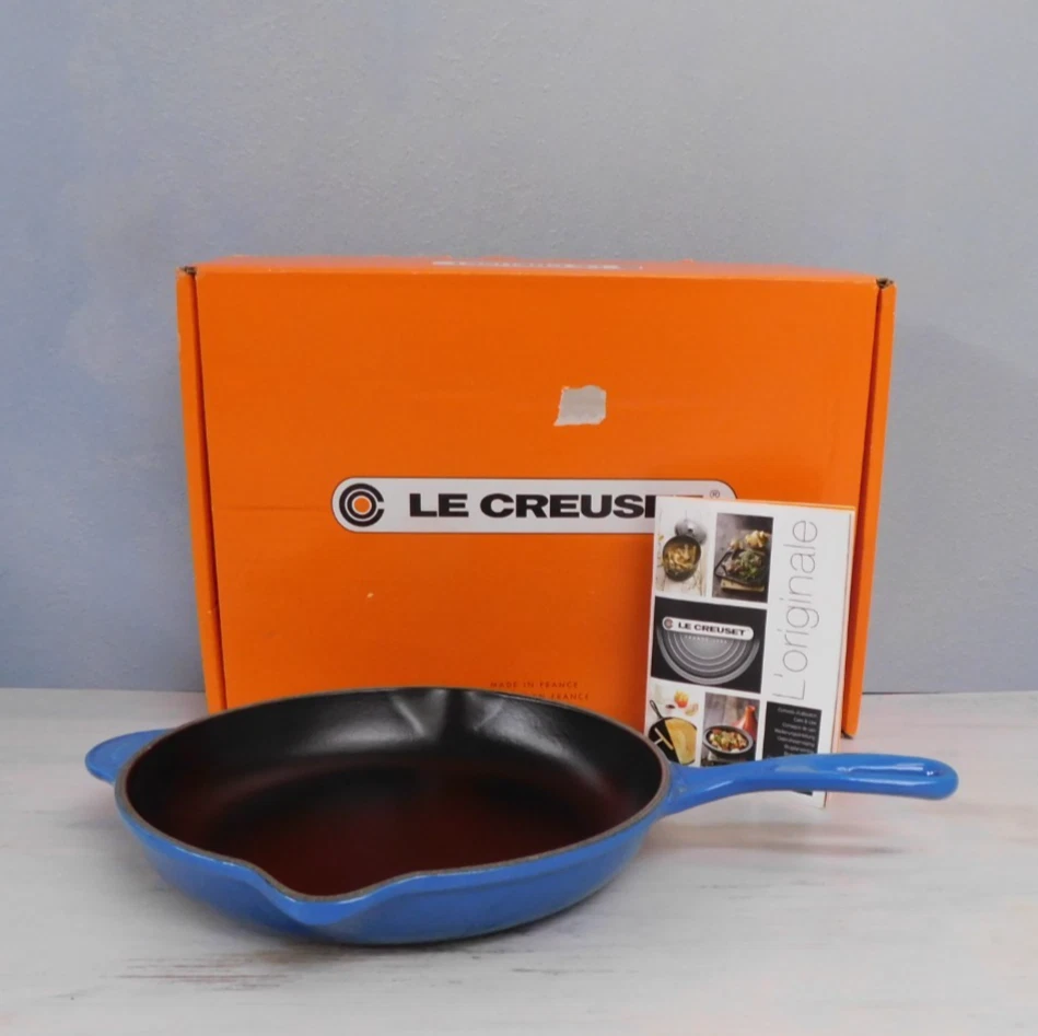Le Creuset Cast Iron Classic 9-Inch Skillet, Marseille - New