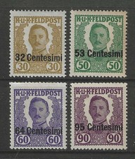 ITALIA 1918 Occupazione austriaca lotto francobolli zecca* $ 24,00