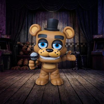 FUNKO MYSTERY MINI FIVE NIGHTS AT FREDDY`S  10 YEARS ANNIVERSARY - FREDDY / 2024