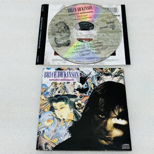 Bruce Dickinson - Tattooed Millionaire CD ** DISC & BOOKLET ONLY **•w/ TRACKING‼
