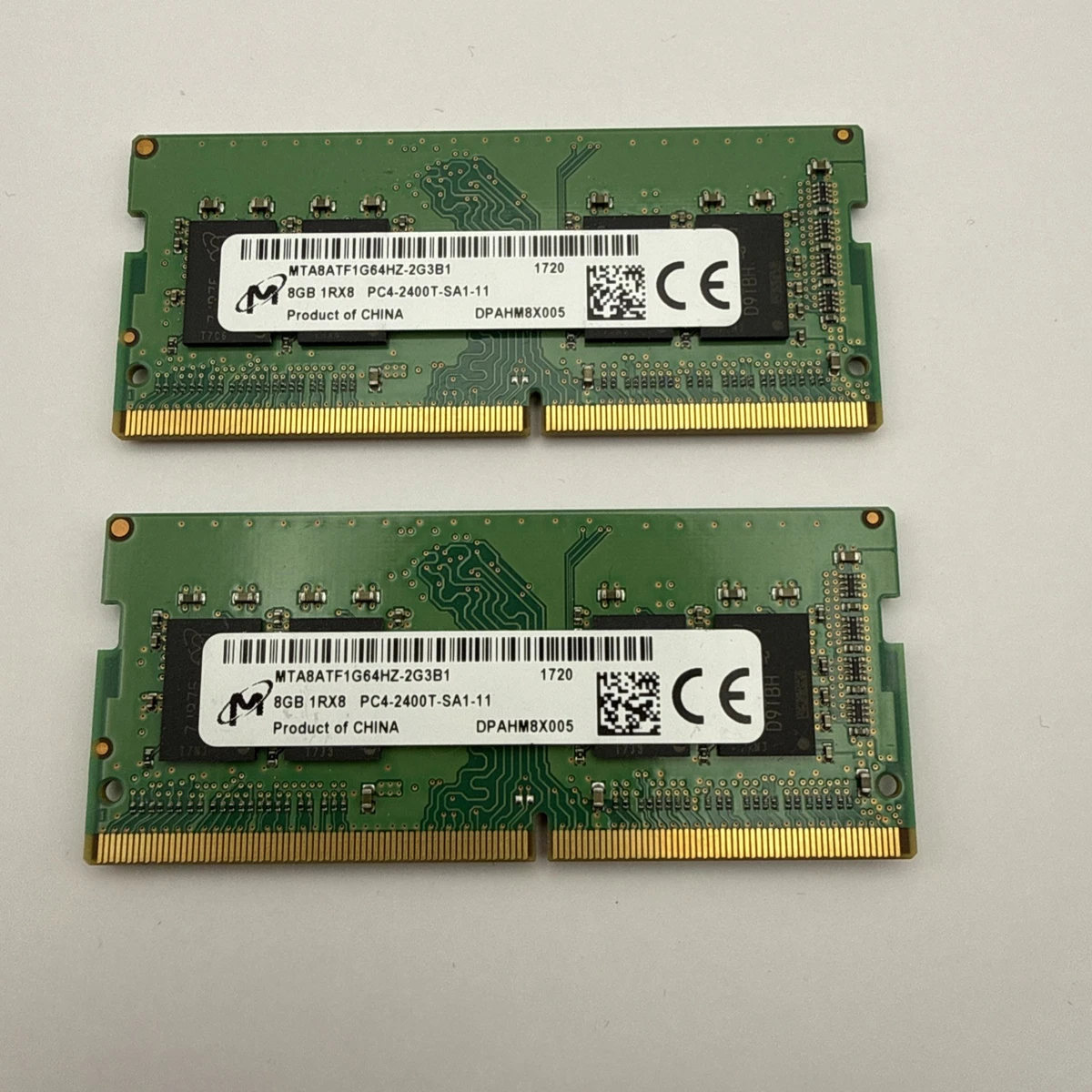 Micron PC4-19200 (DDR4-2400) Bus Speed Computer RAM 8 GB Capacity