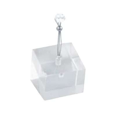#ad #ad Diamond and Stone Display Stand Clear Acrylic Straight Holder Jewelry $12.95