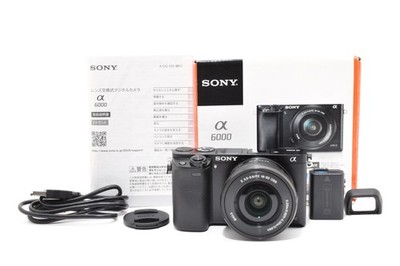 mit Karton Sony Alpha ILCE a6000 Digitalkamera SC:1273 [fast unbenutzt]...