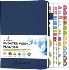 JUBTIC Planner for 2025, Undated Planner Weekly and Monthly Appointment Book for