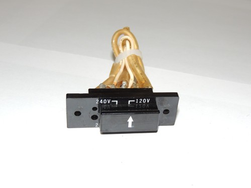 Sansui QRX-9001 QRX-8001   Voltage Selector Switch & Plug   2410091 & 2410830