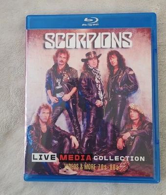 SCORPIONS Live Media Collection + Videos & More! 70s-80s (2 BLU-RAY SET) - Image 1 of 4