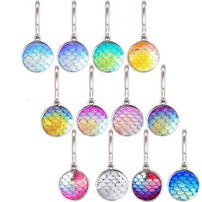 12 pcs Bling Zipper Pull Charms, Zipper Pulls Replacement, Zipper Tab Mend Fi...
