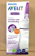 Philips Avent Natural Bottle 260 ml 9 oz for ages 1m+, packaging creased