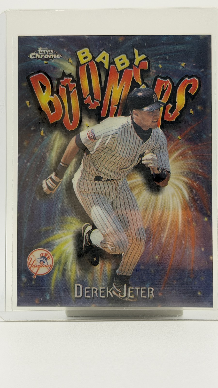 1998 Topps Chrome #BB1 Derek Jeter Baby Boomers Refractors