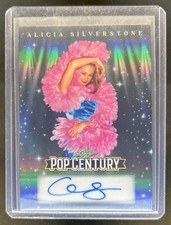 2026 Leaf Metal Pop Century Alicia Silverstone Auto Prismatic Platinum #/15