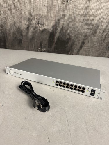 Ubiquiti UniFi US-16-150W Managed 16-Port (RJ-45) PoE Gigabit Switch Ships FAST - Zdjęcie 16 z 16