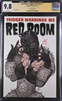 Red Room Trigger Warnings #3 Zoe Lacchei Trade Variant LTD Signed And Graded 9.8