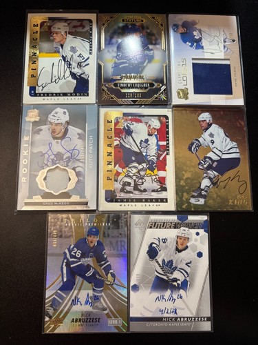 235-Card Toronto Maple Leafs Lot (Autos, #ed, RCs) w/FREE SHIPPING!