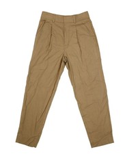 Everlane Pants Womens 0 Ash Brown TENCEL Way-High Taper Chino Trousers Pleated