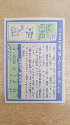 1972 topps football cards THIRD SERIES, HIGH NUMBERS, complete your set - Picture 5 of 19