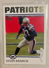 2004 Topps Football #137 Deion Branch New England Patriots