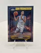2024-25 Topps Chrome Stephen Curry #187 Golden State Warriors NBA Basketball