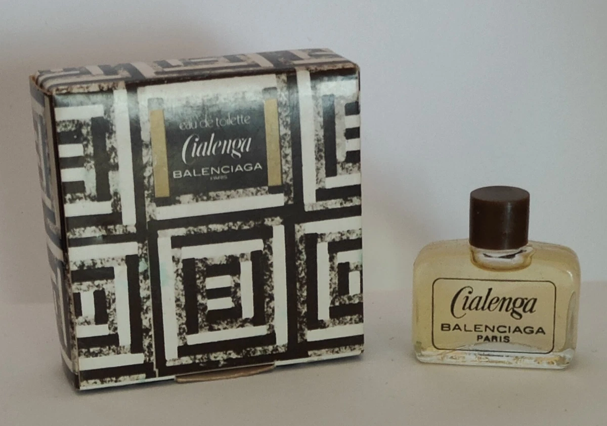Mini Flacon De Parfum Balenciaga Vintage Sur Carte - Eau De Parfum 5 Ml Floral