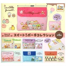 San-X All Stars Sweet Pouch Collection IP4 6.5-Inch Collectible Bag