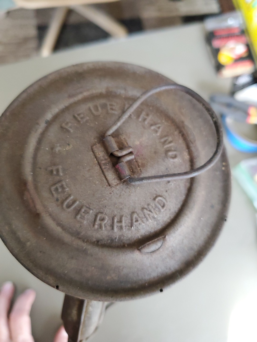 Vintage Antique Nier Feuerhand 260 Lantern German Quality