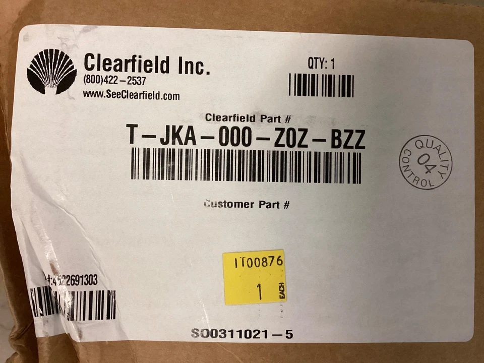 ClearField 1RU FieldSmart FxMP Optical Component Chassis T-JKA-000-Z0Z-BZZ - Image 2 of 4