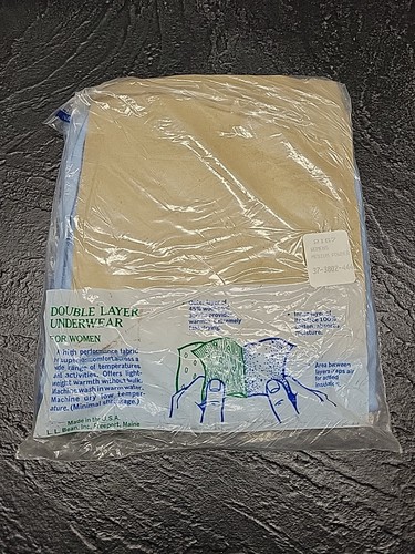 Vintage L.L.Bean Deadstock doppellagige Unterwäsche für Damen Medium - Bild 4 von 6
