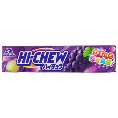 Morinaga Hi Chew Grape Traubengeschmack 55,2g Japanisches Kaubonbon