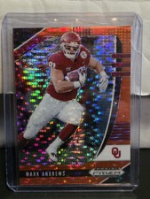 2020 Prizm Draft Picks Orange Pulsar Refractor Mark Andrews # /20 SSP Sooners