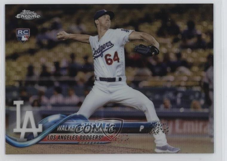2018 Topps Chrome Refractor Walker Buehler #71 uk2