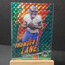 Panini 2023 Mosaic Thunder Lane Cam Akers #TL-CA Los Angeles Rams Football Card