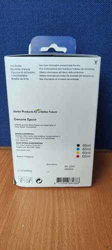 Epson Ecotank 104 Original Multipack Ink Bottle expires ET-2710 ET-4700 08/2025 - 第 3/4 張圖片