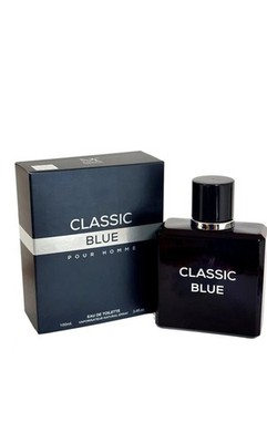 CLASSIC BLUE Men's Cologne 3.4 Oz EDT Spray