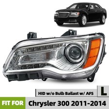 Hid Xenon Headlight For 2011-2014 Chrysler 300 Chrome With Afs Left Driver Side Hid Xenon Headlight For 2011-2014 Chrysler 300 Chrome With Afs Left Driver Side
