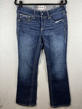 Ariat REAL Jeans Women's Size 29R Boot Cut Mid Rise Western Cowboy