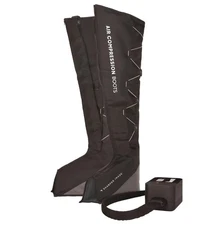 SHARPER IMAGE AIR COMPRESSION BOOTS SMALL/MEDIUM SIZE Inseam 25-31"- BLACK