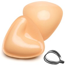 Double-Sided Sticky Bra Pads Lightweight Push up Adhesive Bra Inserts