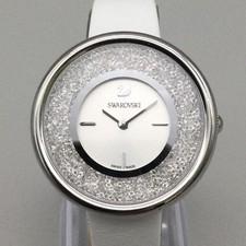Swarovski Crystalline Womens Watch 34mm Crystal 5275046 Swiss New Battery