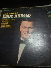 EDDY ARNOLD ~ My World FOLK COUNTRY LP Stereo Vinyl Record Album 
