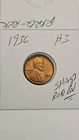 wheat penny 1936 NICE RED BU 1936-P LOT #3 UNC LINCOLN CENT GREAT RED LUSTER