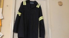 CINTAS HI-VIS SAFETY WORK SHIRT L-LN BLUE PRE-OWNED